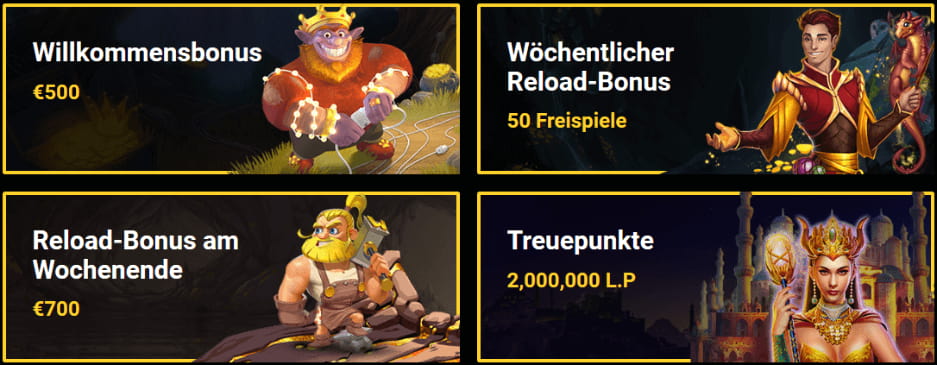 Exklusive Bonus Angebote für ZetCasino Spieler